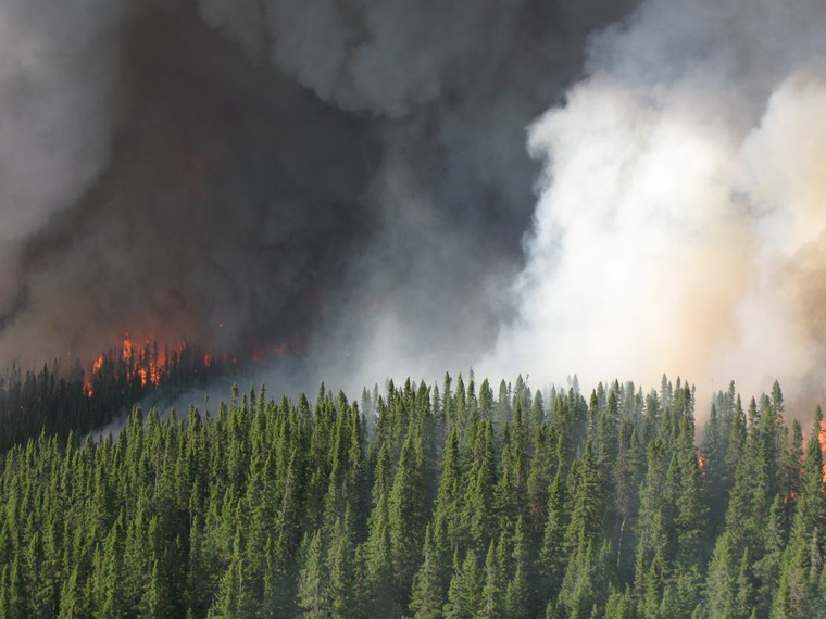 SOPFEU  Qu'est-ce qu'un « feu à ciel ouvert » ?