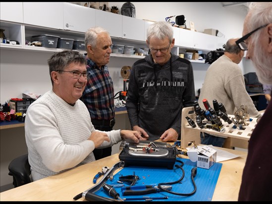 Atelier « Répare tes trucs » à Alma