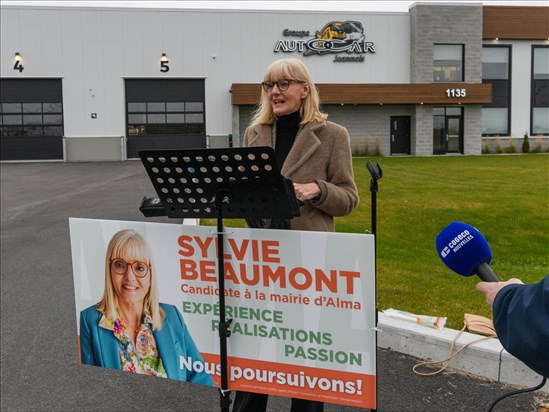 Sylvie Beaumont annonce la mise en marché du premier parc écoresponsable