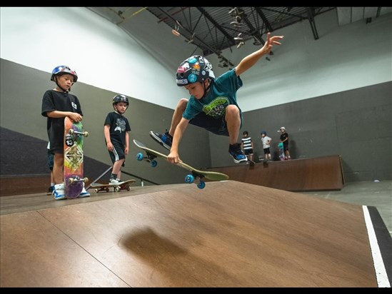Un camp de skate à Saint-Gédéon 